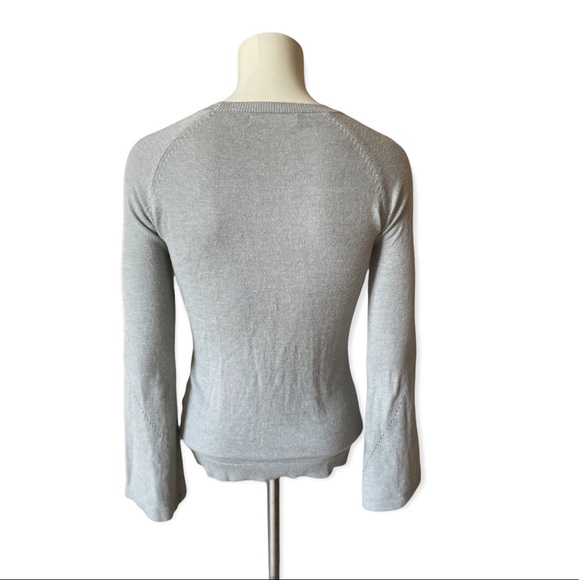 One Grey Day Cashmere Blend Sweater - Size XSmall - Picture 2 of 8
